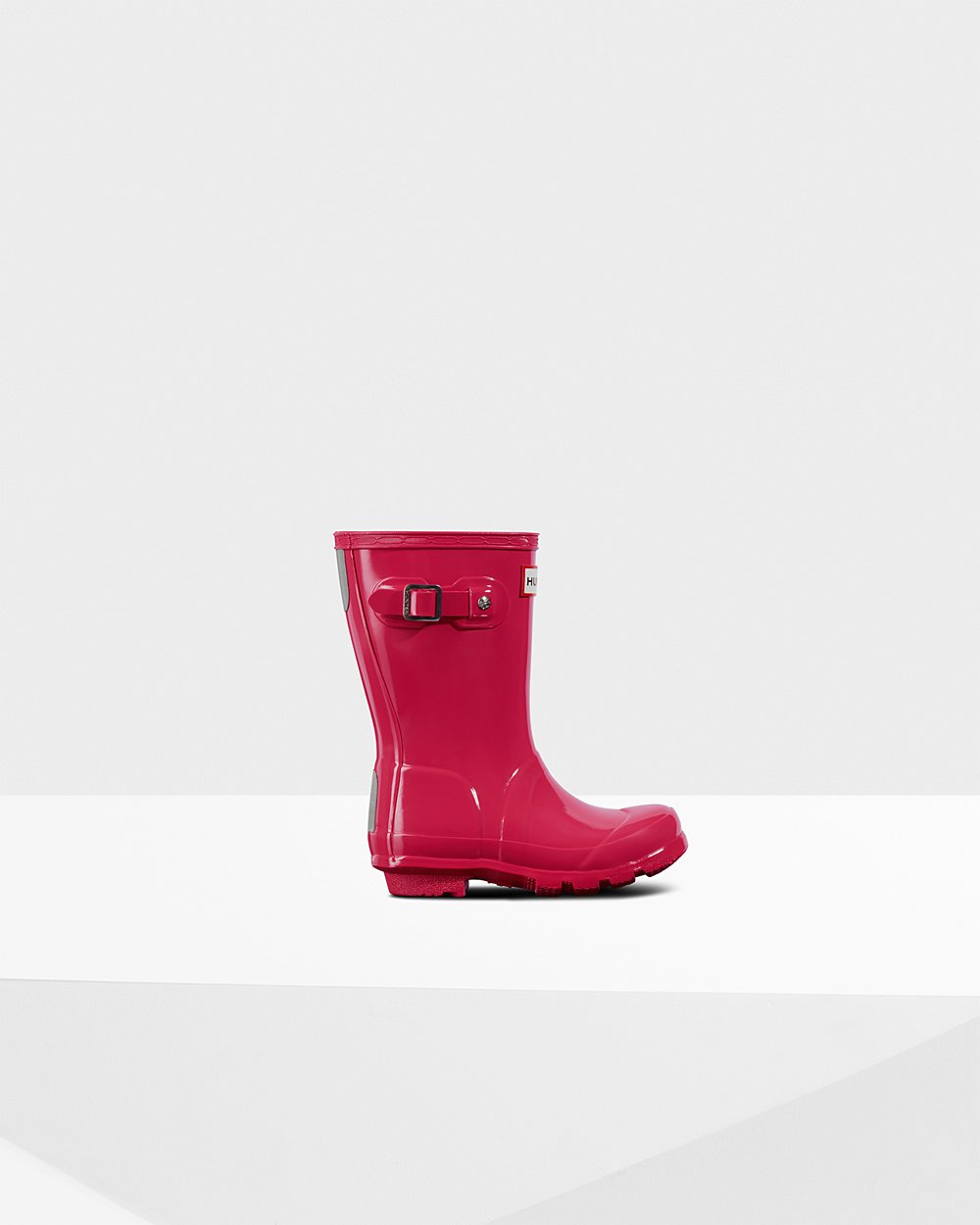 Kids Hunter Original Little Gloss - Rain Boots Pink - 7963-YMETK